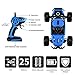 allcaca Remote Control Car Terrain RC Cars 2.4GHz High-Speed Electric Remote Control Off Road Monster Truck, 1/16 Scale RC Off-Road Vehicle 4WD RC Stunt Car for Kids, Blue