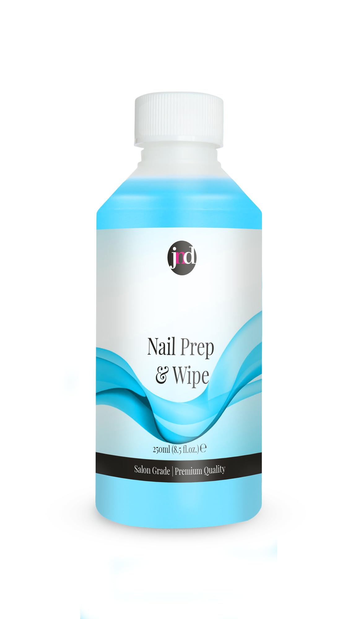 JND Nail Prep & Gel Polish Wipe Sticky Residue Remover Cleaner, UVLED Gel Polish Preparation (Sanitises Nail Plate) and Finisher (Removes Tacky Layer)