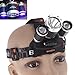 WindFire 3X CREE LED (1x Cree T6 White LED and 2 x UV LEDs) 4 Modes 395-410nm UV-Ultraviolet Led Tactical Headlamp 18650 Rechargeable Battery(Included) Headlight with Features Money Detector