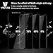 Vintar [3D Full Coverage] Privacy Screen Protector Compatible iPhone X/iPhone Xs, 9H Anti-Spy Tempered Glass Screen Protector, (Black)