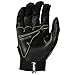 Franklin Sports MLB Adult Shok-Sorb Neo Batting Gloves, Black/Red/Yellow, Large