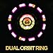 GloFX Lux 360 Orbit 2.0 - 4 LED Light Orbit Rave Orbital Round Circle - Zero Rattle