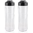 Veterger Replacement Parts 2 pack 20oz Sport Bottle,Compatible with Oster MyBlend Blenders