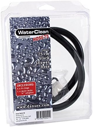 Danatoys 75 cm Length Black Water Clean Shower Connecting Hose