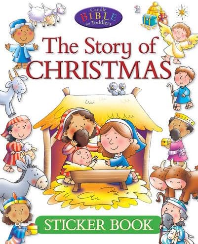 The Story of Christmas Sticker Book (Candle Bible for Toddlers)