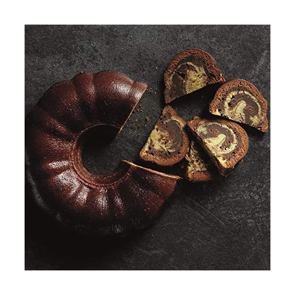 MasterClass FBA_KCMCHB18 27 cm Fluted Ring Cake Tin with PFOA Non Stick Coating, Robust 1 mm Thick Carbon Steel, 10.5…