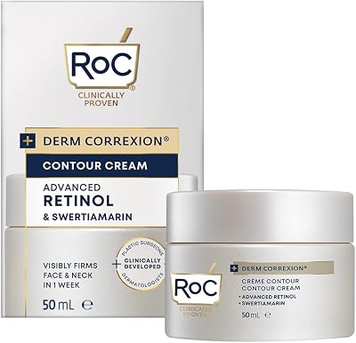 RoC Derm Correxion Contour Cream Firming Moisturiser 50 ml with Retinol