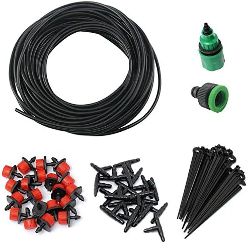 100Pcs Irrigation Ploy Tee Pipe Barb Hose Fitting Joiner Drip System Suitable For 4Mm/7Mm