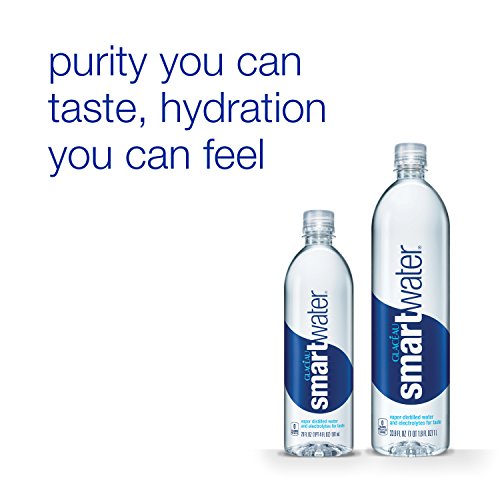 SMARTWATER PACKAGED DRINKING WATER, 33.8 FL OZ (PACK OF 6)