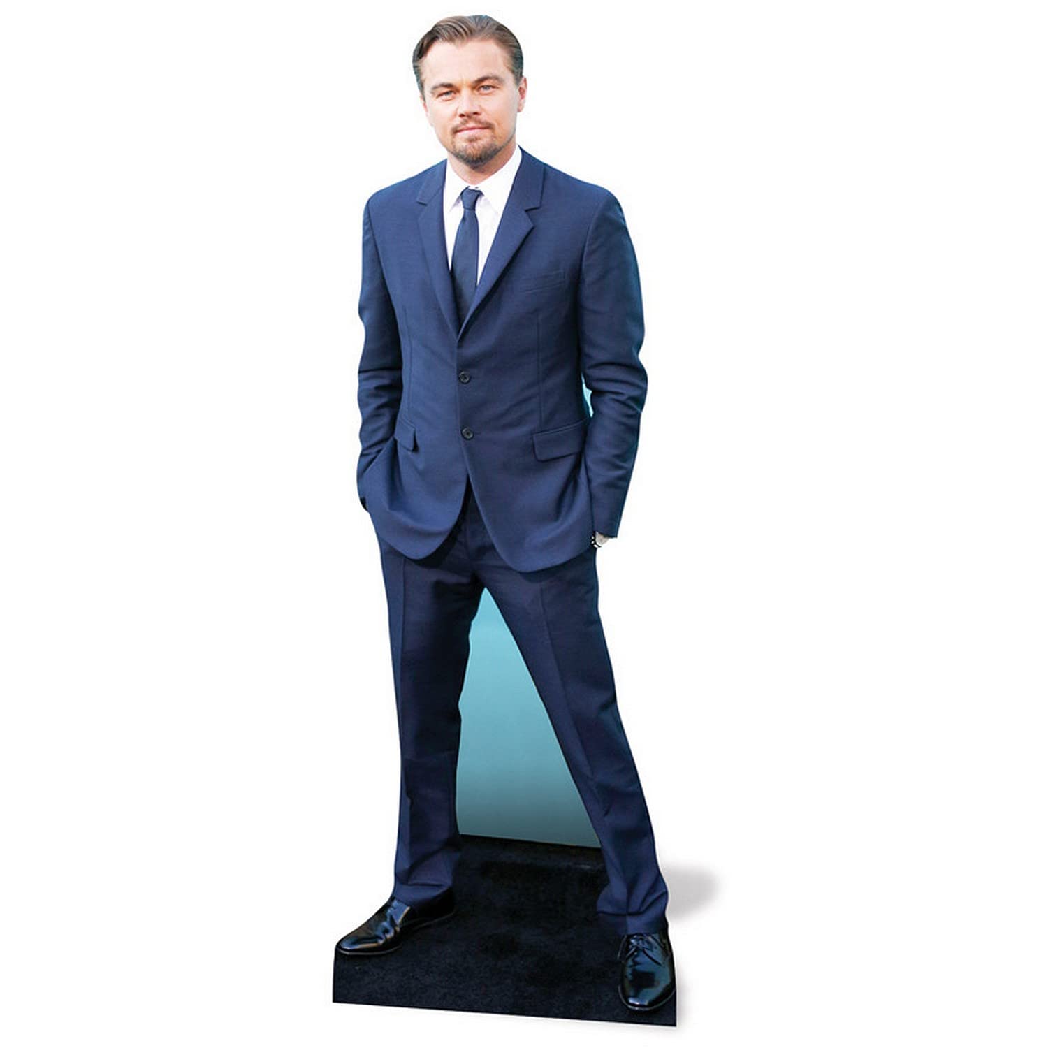 STAR CUTOUTS STCS586 CS586 Lifesize Cardboard Figure of Leondardo Di Caprio Celebrity Standee Standup 186cm Tall, One Size