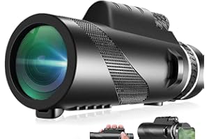 ASXMHGO Monocular-Telescope High Powered for Smartphone for Adults for Stargazing Hunting and Travel Camping Hiking