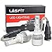 LASFIT 9005/HB3 LED Headlight Bulbs 72W 7600LM LED Headlight Conversion Kits Internal Driver Xenon White 6000K High Beam (Pack of 2)