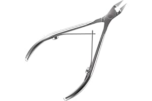 Staleks Classic Cuticle Nippers 10 – 8mm Blade Cuticle Trimmer Stainless Steel Ergonomic Grip Sharp & Durable Ideal for Manicure Home Use Only