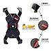 visnfa Bike Phone Mount Anti Shake and Stable Cradle Clamp with 360° Rotation Bicycle Phone Mount/Bike Accessories/Bike Phone Holder for iPhone Android GPS Other Devices Between 3.5 to 6.5 inchesthumb 2