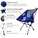  Nenda collapsible beach hiking foldable camp light sports outdoor picnic festival gear chairs adults men women kids blue