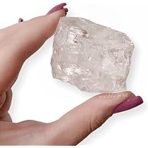 Pedra Quartzo Transparente Bruta Unitária Cristal Natural - G-1 ...
