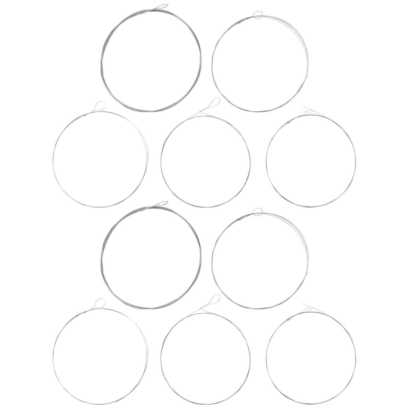 EMSea 2 Sets 5-String Banjo Strings Replacement 70/30 Bronze Wound Strings Stainless Steel Banjo Strings for Beginners Guitarists, Medium 9-26