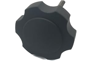 Net Buddy Replacement Knob for Garmin Livescope Plus LVs 34 Anodized Aluminum Replace Knob for Cracked Stock Knob, Black