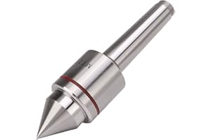 HYUDUO Heavy Duty Live Tailstock Center 60 Degree MT3 for Wood & Metal Lathe CNC Work