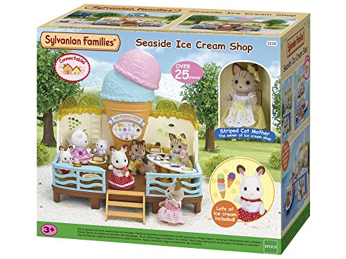 sylvanian families seaside camping set