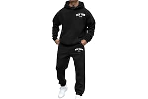 Aniywn Men's Tracksuit 2 Piece Hoodies Casual Jogging Gym Sweat Suits for Women Jogging Sweatshirts Athletic Sweatsuits Sets