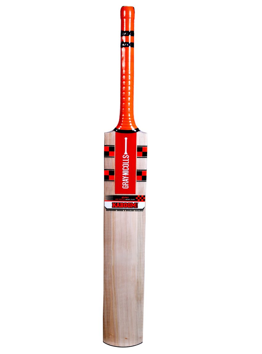 GrayNicolls Kaboom David Warner GN1 English Willow Cricket Bat, Full