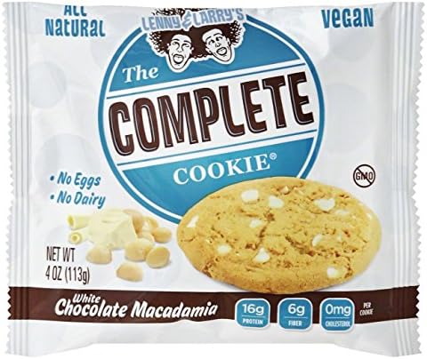 Lenny & Larry's The Complete Cookie, White Chocolate Macadamia 4 OZ (Pack of 14) + (6 Pack of M&M Milk Chocolate 1.69oz)