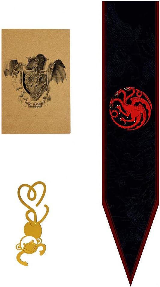 FengHuiCartoon Game House Banner,Throne House Poster, Targaryen Flag for Bar House Party Decoration,[147CM X 30CM]