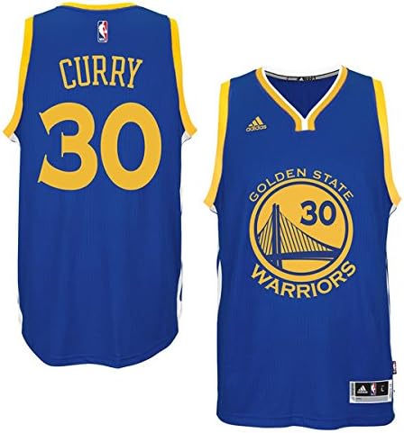 Curry Men's Royal blue Swingman Road Basketball Jersey away #30 XXL