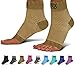SB SOX Plantar Fasciitis Relief Socks – Ankle Brace Compression Sleeve – Arch Support for Foot Pain, Swelling, Heel Spurs – Foot Brace for Achilles Tendonitis Relief, Injury Recovery (Nude, Medium)