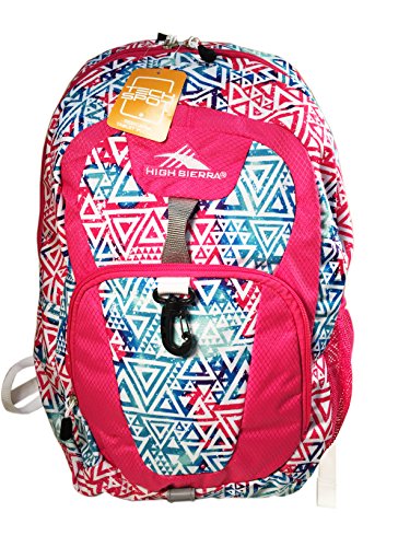 High Sierra Stomp Backpack (Multi-Diamond/PInk)