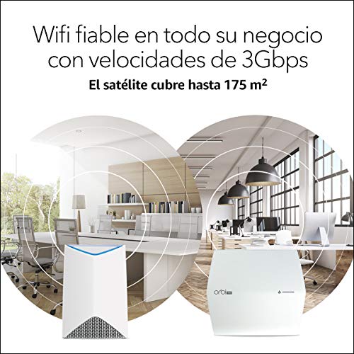 Netgear-Orbi-Pro-SRC60-Repetidor-WiFi-Mesh-AC3000-para-colocacion-en-el-Techo-y-hasta-175-m2-de-Cobertura-Adicional