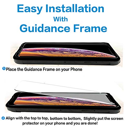 image for iPhone Xr Privacy Screen Protector, Asstar [No Worry Easy Installation