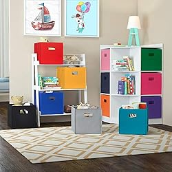 RiverRidge® 2 Pc Folding Storage Bin Set - Coral