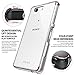 Ringke Fusion Compatible with Xperia Z3 Compact Case Free HD Film, Dust & Drop Protection Clear Shock Absorption Bumper Premium Hard Case (Not for Z3+/Z3/Z3 Dual/Z3v/Z3 Tablet)