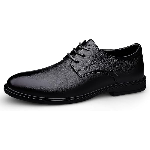 Amazon.com | Men's Pointed Toe Dress Shoes Classic Lace-up Formal Tuxedo Shoes  Men's Leather Shoes, Business Dress Shoes All-Match Casual Shock-Absorbing  Footwear Wear-Resistant Shoes(Black,6.5)