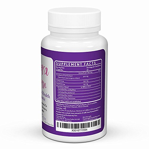 3 Month Supply of Ultimate Flora Bloom Probiotic Supplement for Women - Healthy Vaginal Probiotic - Formula for pH Balance, UTI Treatment, BV Treatment, Vaginal Odor Treatment