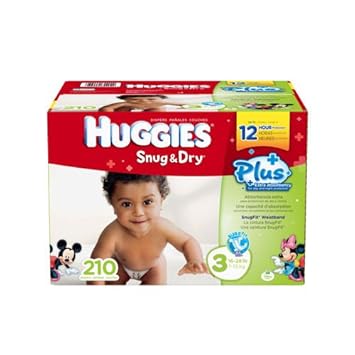 huggies snug and dry plus