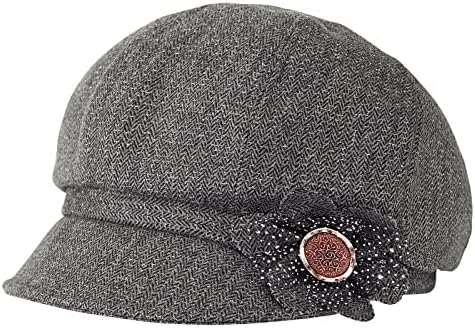 Misa Harada newsboy cap with rhinestone buckle Captain Hat Iridescent Rhinestones | Masquerade Store main image 4