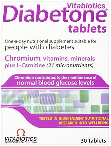 Diabetone (30 Tablets) - x 4 Units Deal