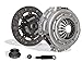 Clutch Kit (07-114) |Compatible with Mustang Coupe Convertible 2-Door 1994-2004 3.8L 3.9L V6 GAS OHV Naturally Aspirated | HD Full Woven Organic Clutch Disc, HD Premium Pressure Plate