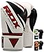 RDX Maya Hide Leather Boxing Gloves Punch Bag Mitts Sparring Punching Training Kickboxing Muay Thai Martial Arts