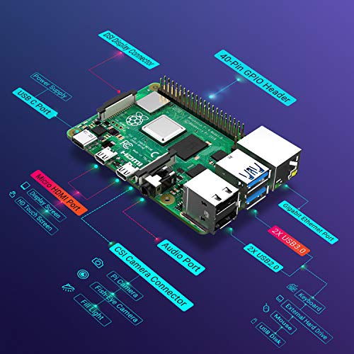 8gb Ram Labists Raspberry Pi 4gb Arduino Kit GeeekPi Starter Kit