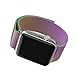 Blesihu Watch Band for Apple Watch,Stainless Steel Magnetic Closure Clasp Milanese Milanese Loop Mesh Band for Apple Watch Sport Rainbow 38mm