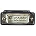 LINESO 2Pack DVI-I (Dual Link) (24+5) Male to VGA Female Adapter (HDD15Pin,RGB15Pin) Black