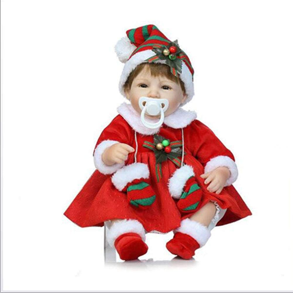 Prezzo Candyana Rinato Bambini Morbido Silicone Vinile Natale Bambole Bella Vita Reale Giocattolo Realistico Neonato Regalo 40cm Offerte