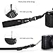 Zecti Neoprene Camera Wrist Strap with Quick Release and Safety Tether, Adjustable Camera Hand Strap for Camera DSLR Camcorder