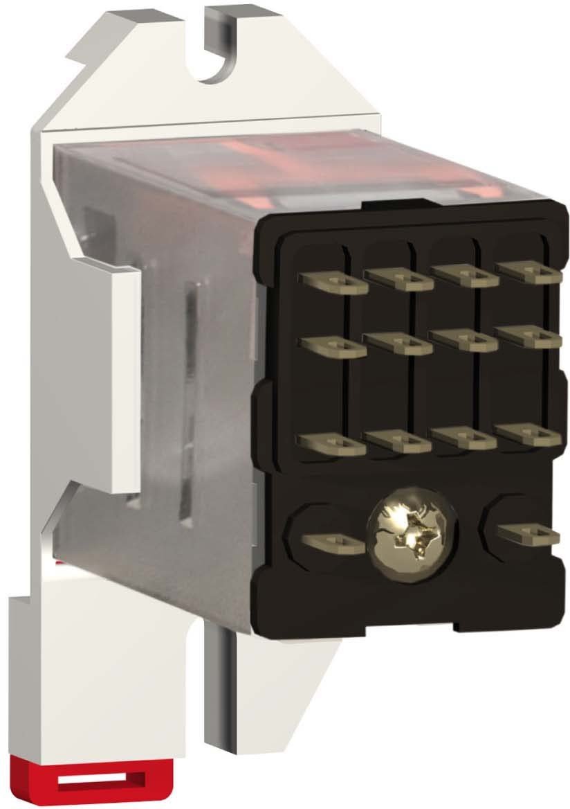 Schneider Electric RXZE2DA DIN Rail Adaptor, Mounting Adaptor For Din Rail - For Relays Rxm And Rpm