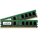 Crucial 2 GB Kit (2 x 1GB) DDR PC3200 UNBUFFERED NON-ECC 184-PIN DIMM