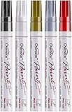 Paint Marker Pens - 5 Pack Permanent Oil Based